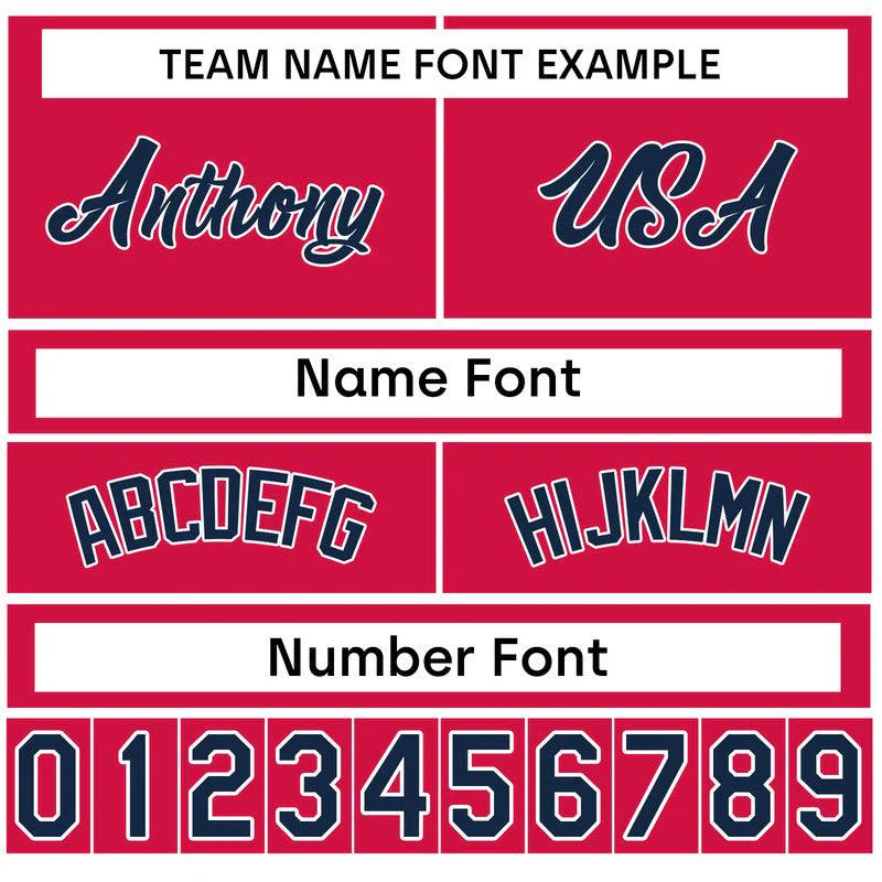 Custom Gray Roayl Red-White Authentic Baseball Jersey-3