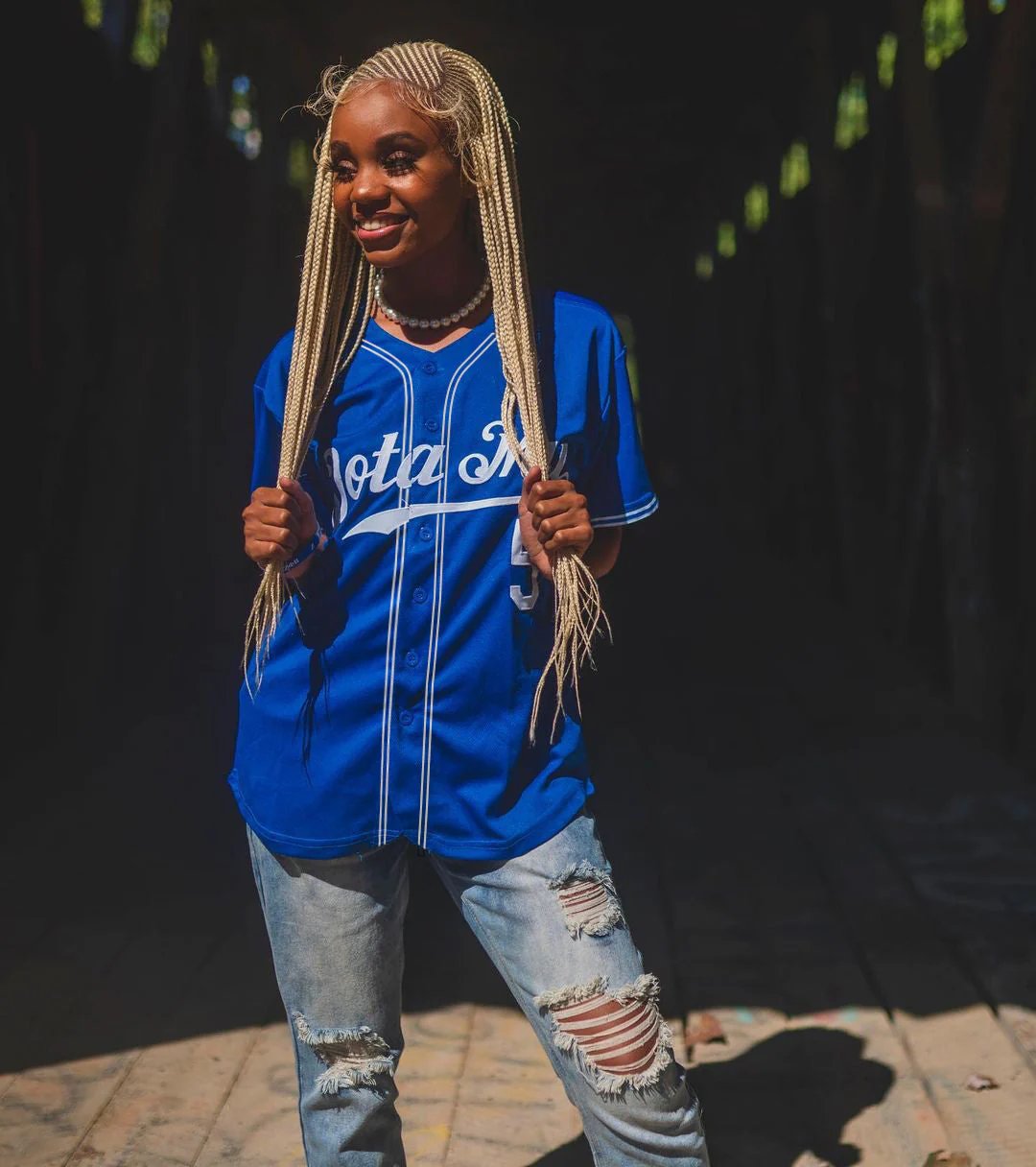 Custom Royal White-Blue Authentic Classic Baseball Jersey